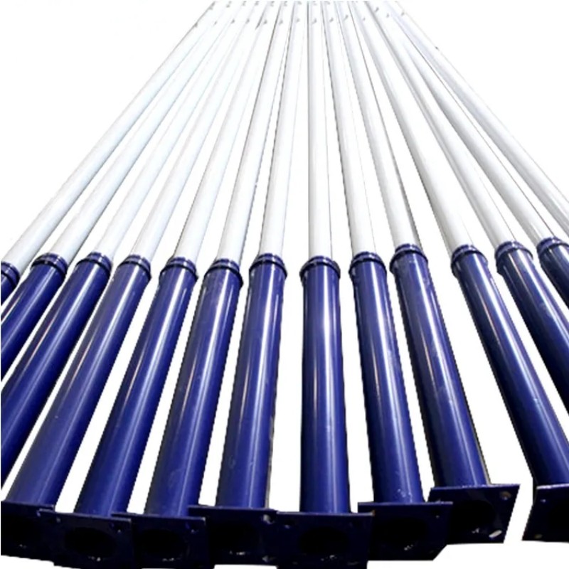 Outdoor Hot DIP Galvanized Steel 8m 12m Street Light Pole